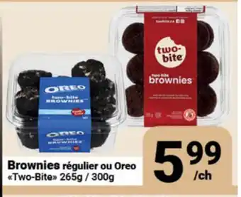 Pasquier Brownies régulier ou Oreo Two-Bite offer