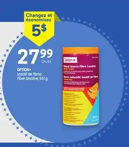 Uniprix OPTION+ Laxatif de fibres / Fiber laxative offer