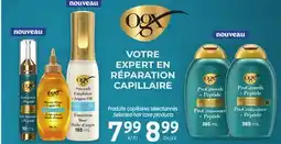 Uniprix OGX Produits capillaires sélectionnés / Selected hair care products offer