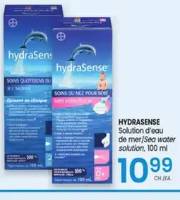Uniprix HYDRASENSE Solution d'eau de mer/Sea water solution offer