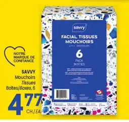 Uniprix SAVVY Mouchoirs/ Tissues, Boîtes/Boxes offer