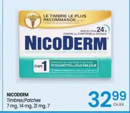Uniprix NICODERM Timbres/Patches 7 mg, 14 mg, 21 mg, 7 offer