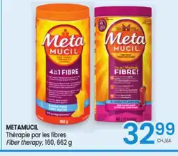 Uniprix METAMUCIL Thérapie par les fibres Fiber therapy offer