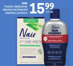 Uniprix NAIR Produits dépilatoires sélectionnés/Selected depilatory products offer