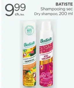 Proxim BATISTE Dry shampoo offer