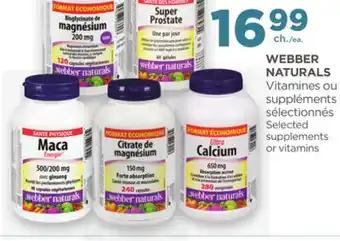 Proxim WEBBER NATURALS offer