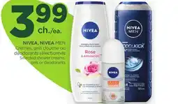 Proxim NIVEA, NIVEA MEN Selected shower creams, gels or deodorants offer