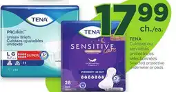 Proxim TENA Selected protective underwear or pads offer
