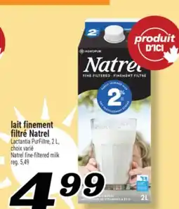 Marché Richelieu FILTRÉ NATREL LACTANTIA | NATREL FINE-FILTERED MILK offer