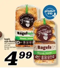 Marché Richelieu BAGELS STYLE MONTRÉAL | MONTRÉAL STYLE BAGELS offer