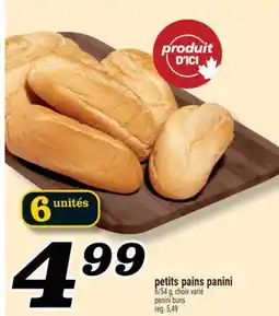 Marché Richelieu PETITS PAINS PANINI | PANINI BUNS offer
