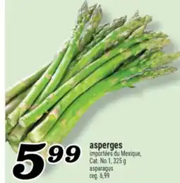 Marché Richelieu ASPERGES | ASPARAGUS offer