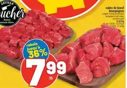 Marché Richelieu CUBES DE BOEUF BOURGUIGNON | BOURGUIGNON BEEF CUBES offer