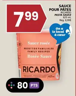 Rachelle-Bery Grocery RICARDO PASTA SAUCE offer