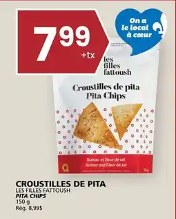 Rachelle-Bery Grocery LES FILLES FATTOUSH PITA CHIPS offer