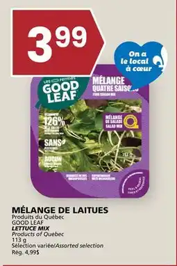 Rachelle-Bery Grocery GOOD LEAF LETTUCE MIX offer