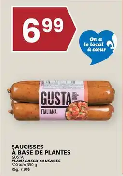 Rachelle-Bery Grocery PLANT-BASED SAUSAGES offer