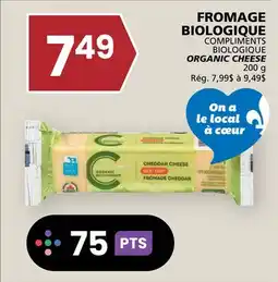 Rachelle-Bery Grocery COMPLIMENTS BIOLOGIQUE ORGANIC CHEESE offer