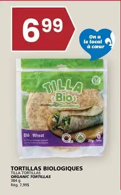 Rachelle-Bery Grocery TILLA TORTILLAS ORGANIC TORTILLAS offer