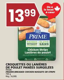 Rachelle-Bery Grocery PRIME FROZEN BREADED CHICKEN NUGGETS OR STRIPS offer