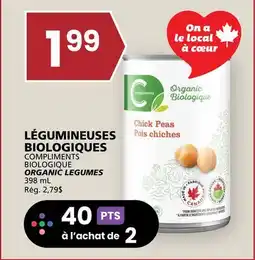 Rachelle-Bery Grocery COMPLIMENTS BIOLOGIQUE ORGANIC LEGUMES offer