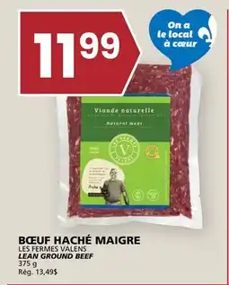 Rachelle-Bery Grocery LES FERMES VALENS LEAN GROUND BEEF offer