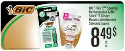 Jean Coutu BIC Flex 5 Sensible Rechargeable & BIC Soleil 5 Glisser offer