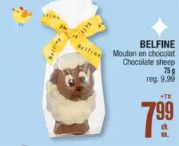 Jean Coutu BELFINE Chocolate sheep offer