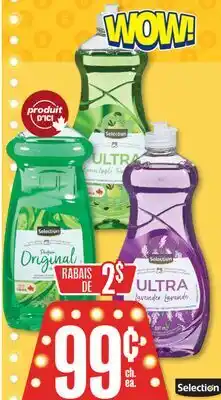 Jean Coutu SELECTION Dishwashing liquids offer