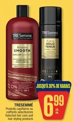 Jean Coutu TRESEMMÉ Selected hair care and hair styling products offer