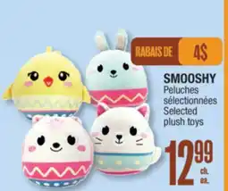 Jean Coutu SMOOSHY plush toys offer