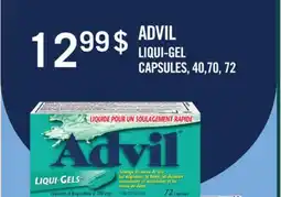 Jean Coutu ADVIL LIQUI-GEL CAPSULES offer