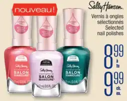 Jean Coutu SALLY HANSEN Selected nail polishes offer