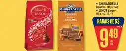 Jean Coutu GHIRARDELLI Squares, LINDT Lindor Selected products offer