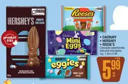 Jean Coutu CADBURY, HERSHEY, REESE'S Selected chocolates offer