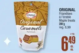Jean Coutu ORIGINAL Maple treats offer