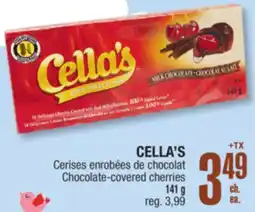 Jean Coutu CELLA'S Chocolate-covered cherries offer