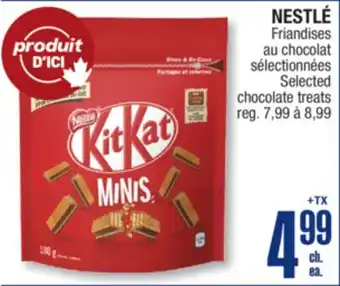 Jean Coutu NESTLÉ Selected chocolate treats offer