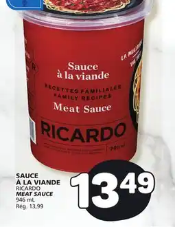 Marché Bonichoix RICARDO MEAT SAUCE offer