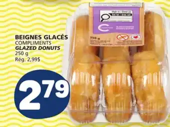 Marché Bonichoix COMPLIMENTS GLAZED DONUTS offer