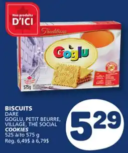 Marché Bonichoix DARE GOGLU, PETIT BEURRE, VILLAGE THÉ SOCIAL COOKIES offer