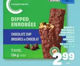 Marché Bonichoix COMPLIMENTS DIPPED GRANOLA BARS offer