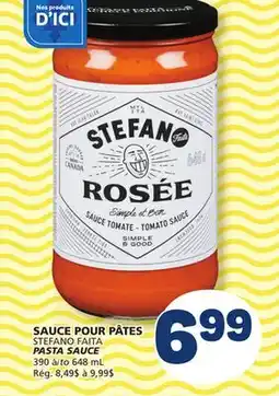 Marché Bonichoix STEFANO FAITA PASTA SAUCE offer