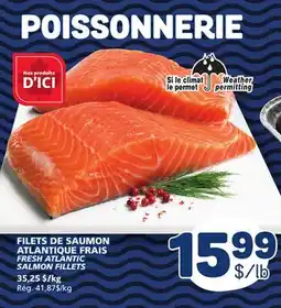 Marché Bonichoix FRESH ATLANTIC SALMON FILLETS offer