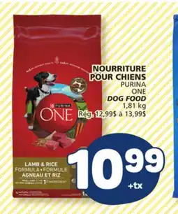 Marché Bonichoix PURINA ONE DOG FOOD offer