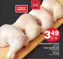 Marché Bonichoix FRESH CHICKEN LEGS offer