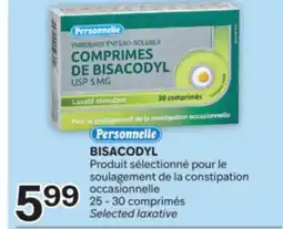Brunet PERSONNELLE, BISACODYL Produit sélectionné pour le soulagement de la constipation occasionnelle offer