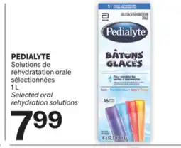 Brunet PEDIALYTE Solutions de réhydratation orale sélectionnées offer
