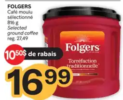 Brunet FOLGERS Café moulu sélectionné offer