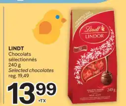 Brunet LINDT Chocolats sélectionnés offer